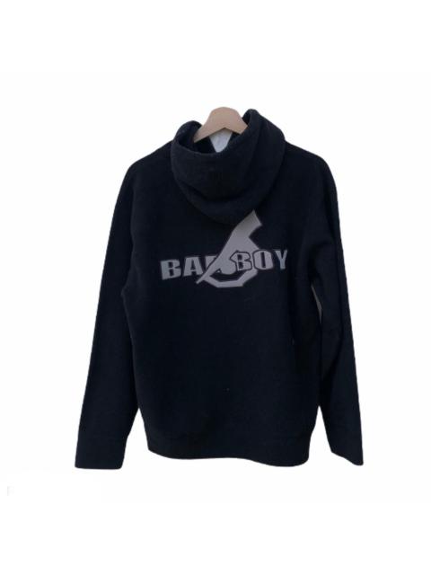 Other Designers Japanese Brand - BADBOY HOODIE EMBROIDERED BIG LOGO RARE DESIGN