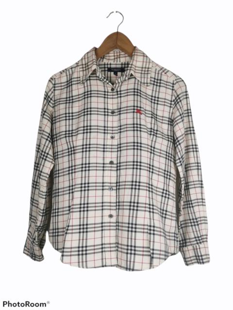 Other Designers Vintage - Vintage Women Burberry Nova Check Shirt