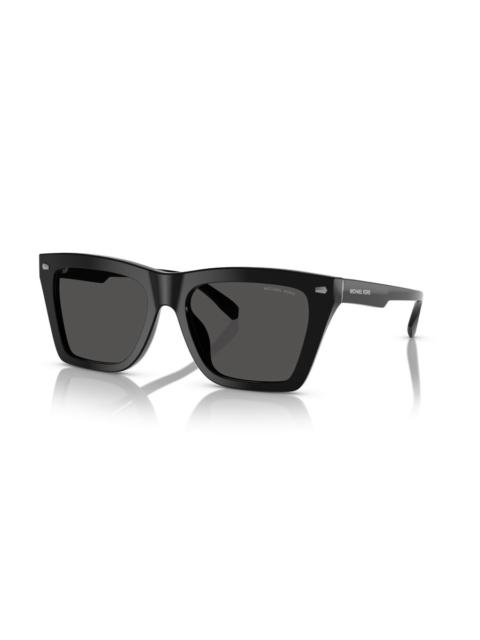 MICHAEL KORS Michael Kors Pebble Beach Grey Square Men's Sunglasses MK2225U 300587 56