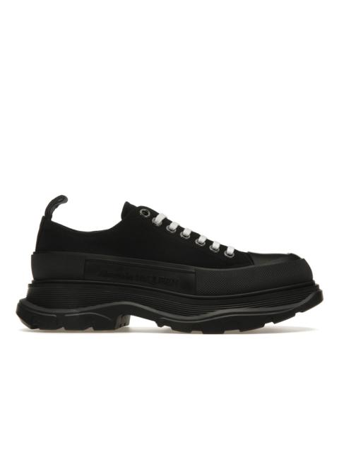 Alexander McQueen Tread Slick Low Lace Up Triple Black