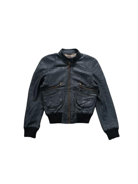 Other Designers 🔥 Vintage DOMA Biker leather Jacket 🔥