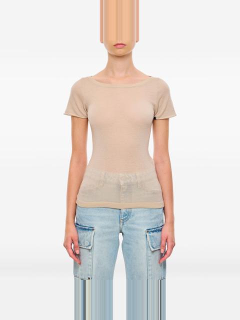 cashmere T-shirt