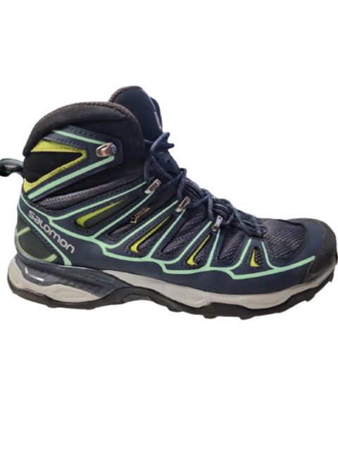 SALOMON Salomon Hiking Boots/Shoes X Ultra 3 Mid GTX Contagrip Lace Up Multicolor 7.5