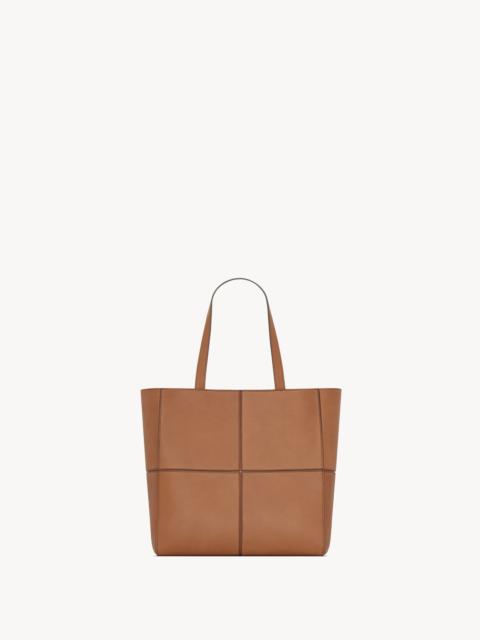 SAINT LAURENT SAINT LAURENT PARIS SMALL 4 CARRÉ TOTE IN LEATHER
