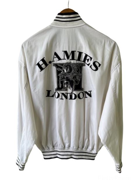 Other Designers Hardy Amies - 💥HARDY AMIES SPORTS LONDON EMBROIDERY BOMBER STYLE JACKET