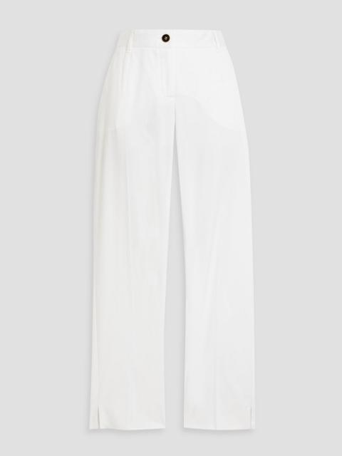 Dolce & Gabbana Cotton-blend twill slim-leg pants
