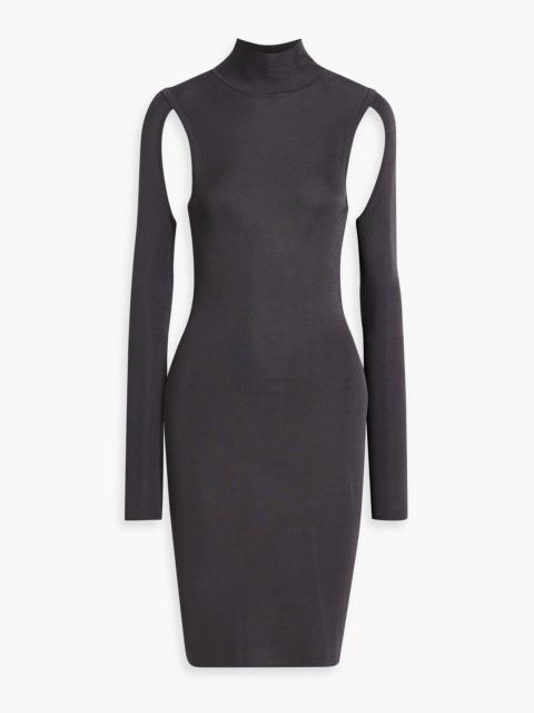 Helmut Lang Cutout stretch-knit dress