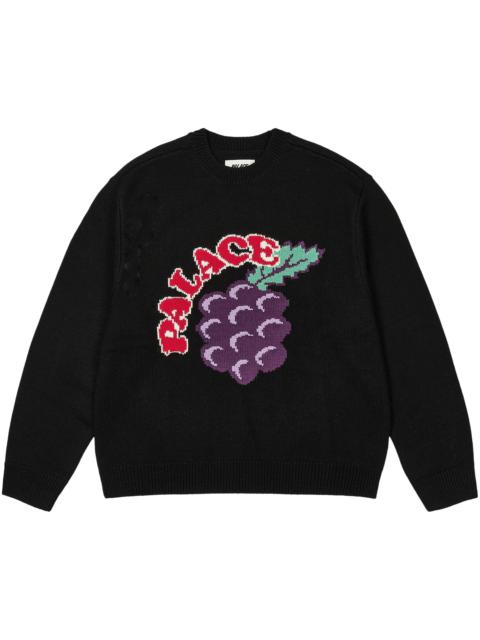 PALACE Palace Grape Knit 'Black'