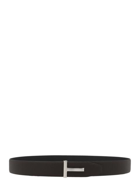 TOM FORD Leather reversible belt
