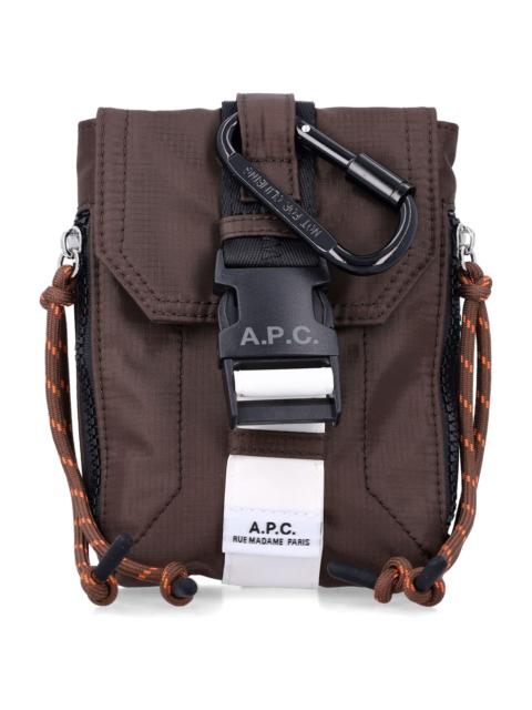 A.P.C. A.p.c. Treck Crossbody Pouch Brown