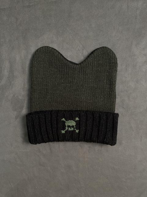 Deadstock Oakley Embroidered Floppy Black Beanie OS