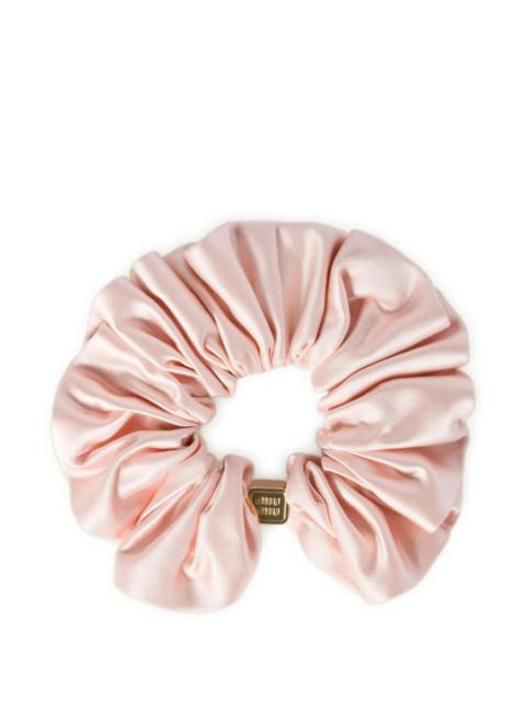 Miu Miu satin scrunchie
