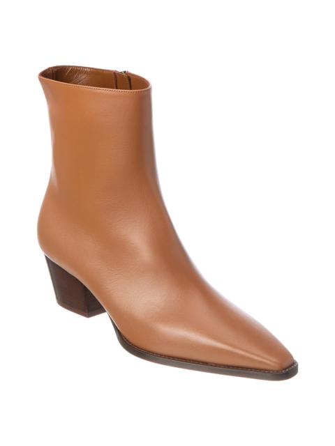 Manolo Blahnik Manolo Blahnik Logo Leather Boot
