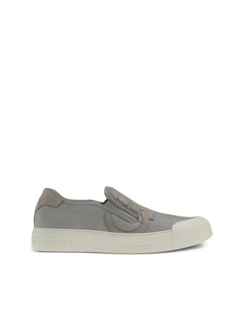 FERRAGAMO Ferragamo Men's Grey Loafer Loafers