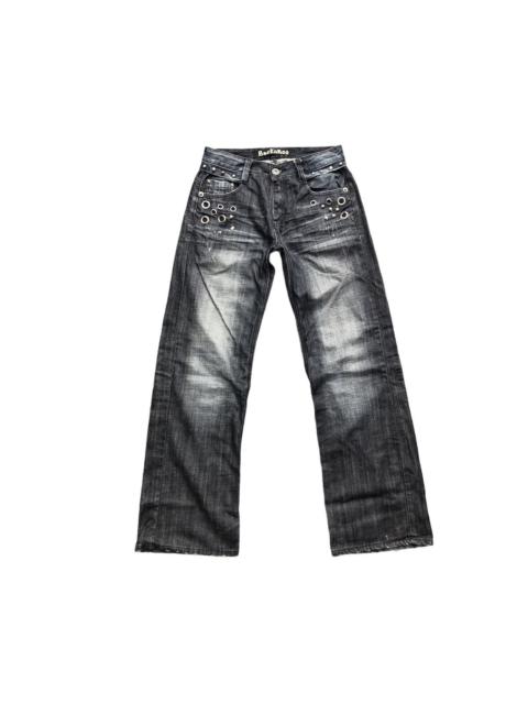 Other Designers Distressed Japanese Brand Buckaroo baggy denim punk style🔥