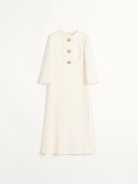 Valentino CREPE COUTURE MIDI DRESS
