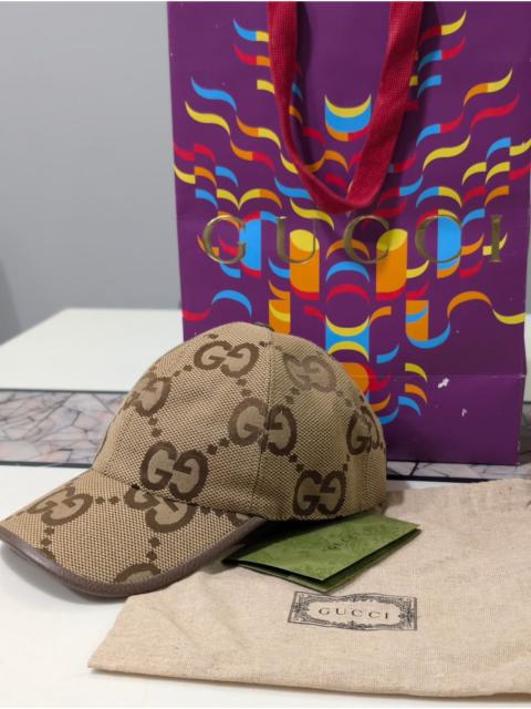 GUCCI Authentic Gucci Jumbo GG Cap
