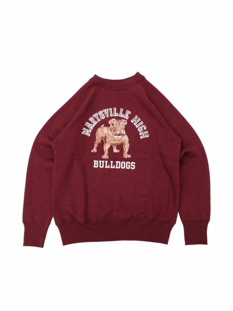 Warehouse & Co. Lot.409 - RAGLAN CREW SWEAT - MARYSVILLE HIGH - 409MAR-25