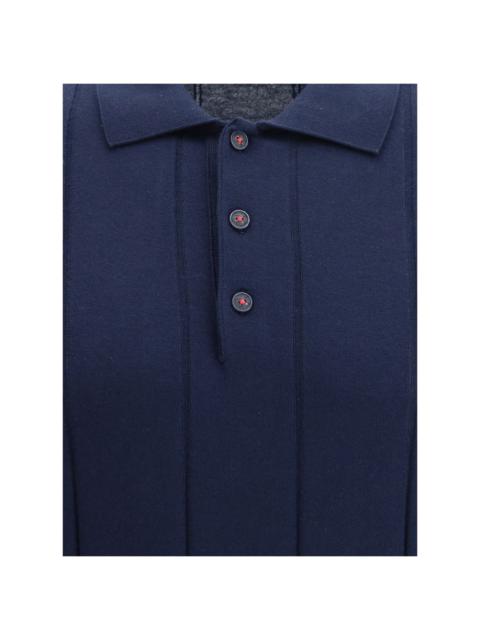Kiton - Ribbed Polo Shirt