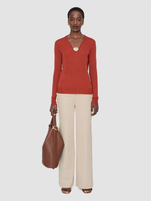 JOSEPH Cashair V Neck Jumper