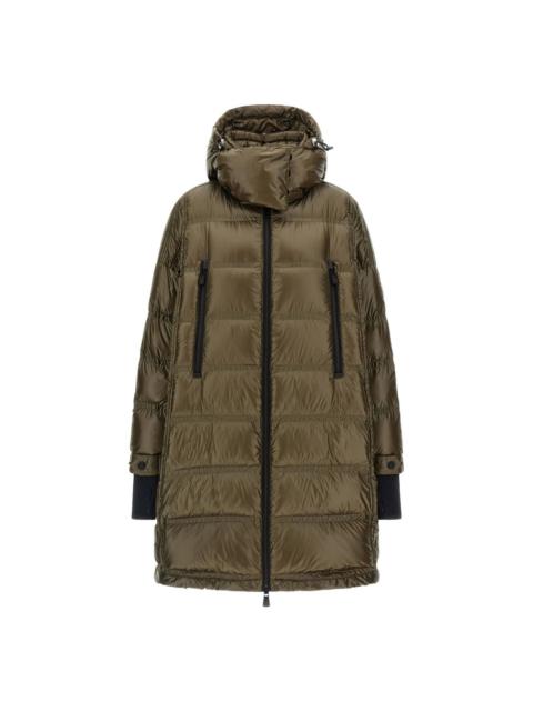 Moncler Grenoble MONCLER GRENOBLE Rochelairs Green Long Parka New & Authentic
