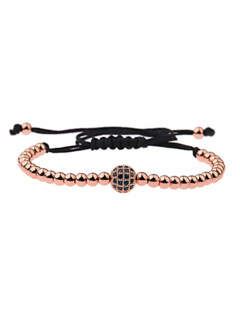 Other Designers Bracelet - Rose Gold Globe Pavé