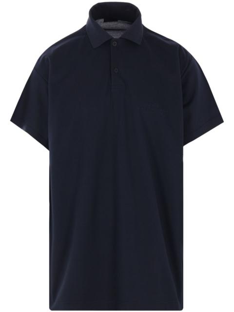 BALENCIAGA Balenciaga Men Interwined Cotton Polo Shirt