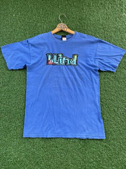 Other Designers Vintage - 💥Vintage Blind Skate Spell Out Logo Tee Y2K