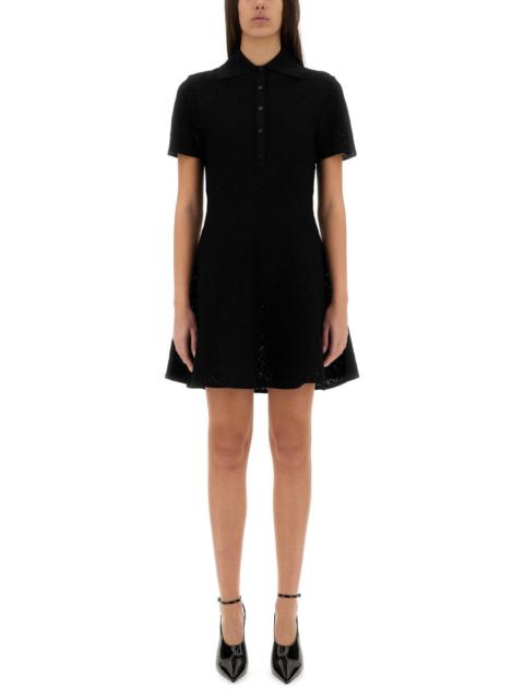 Givenchy Givenchy Women "Monogram 72" Jacquard Polo Style Dress