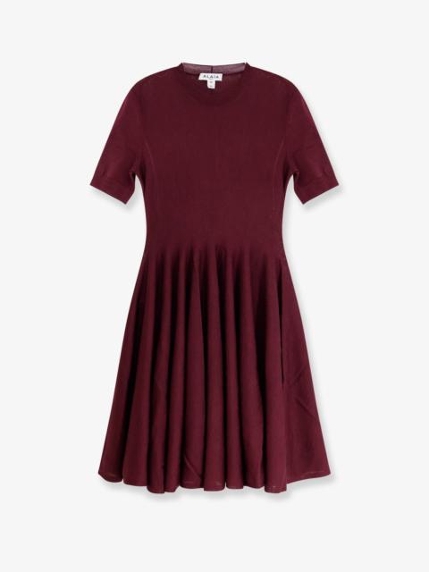 Alaïa Alaia Women Skater Virgin Wool Dress