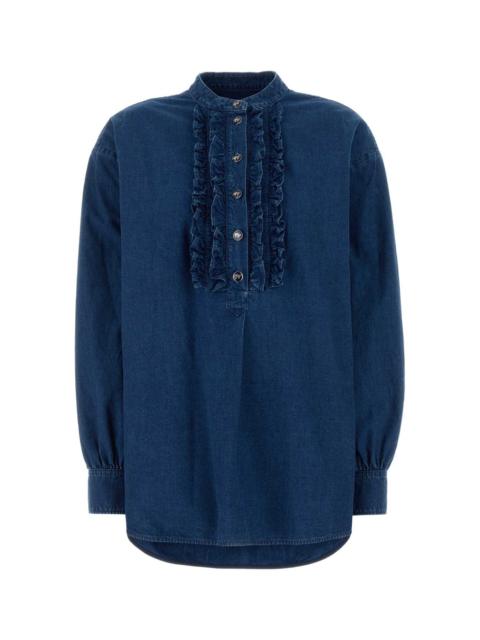 Valentino Valentino Garavani Women Denim Blouse
