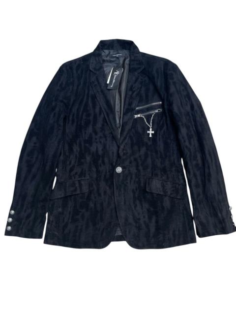 Other Designers If Six Was Nine × In The Attic × Japanese Brand - In the Attic Homme - Gothic, Zipper Detail, Cross Pendant