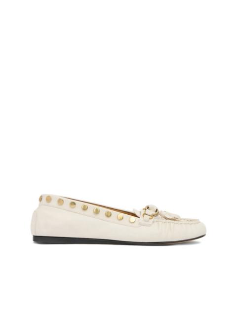 Isabel Marant studded tassel detail loafers