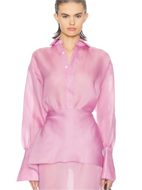 HELSA The Silk Gazar Shirt