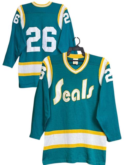 Other Designers NHL - Rare🔥Vintage 70s CALIFORNIA GOLDEN SEALS #26 hockey jersey