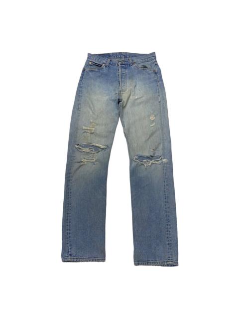 Levi's 80s Vintage Levis 501 Distressed Denim Jeans