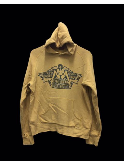 Vintage hysteric glamour eagle women logo hoodie
