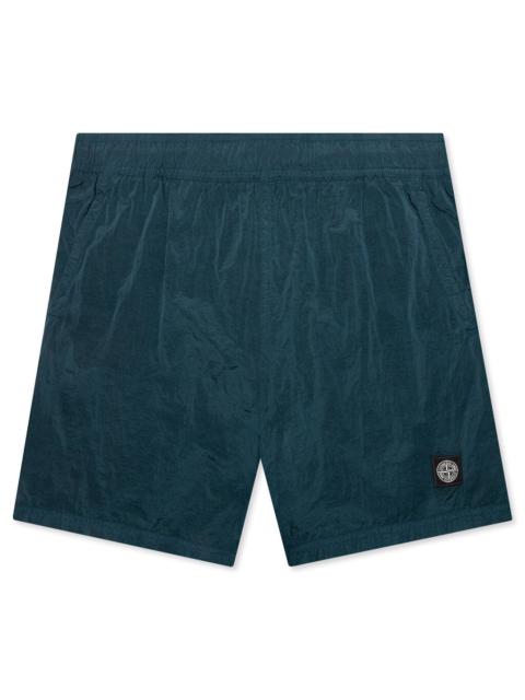 Stone Island NYLON SHORTS - PETROL