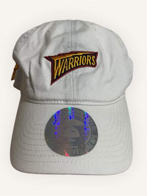 Other Designers Bape × Mitchell & Ness - AAPE x Mitchell & Ness Golden States Warriors Hat