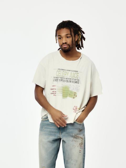 Paly CELERY CLEANSE TEE (VINTAGE WHITE)