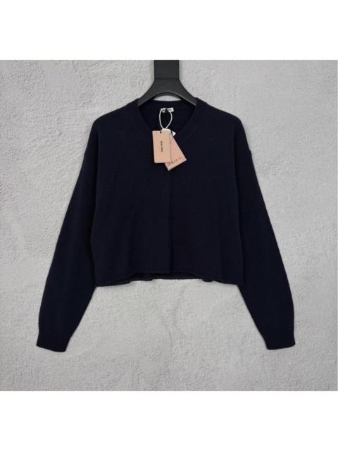 Miu Miu Miu Miu Navy Knit Jumper 