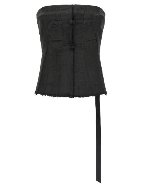 Rick Owens DRKSHDW Drkshdw Women 'Bustier' Top