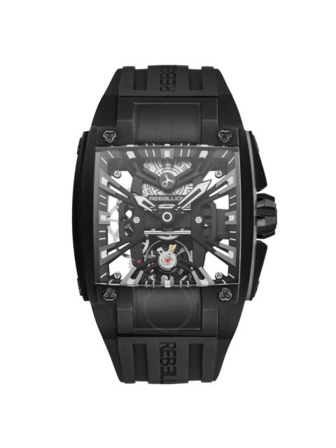 Rebellion - Rebellion Re-Volt Hand Wind Black Dial Men's Watch RB.REV.2H.TI.BK
