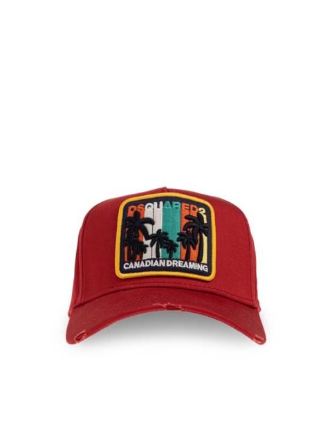DSQUARED2 patched baseball cap