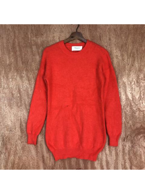 Other Designers Homespun Knitwear - Angora Bright Color Knit Sweater