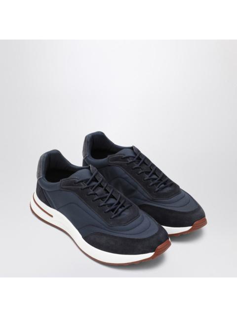Loro Piana Navy Blue Week End Walk Sneakers Men