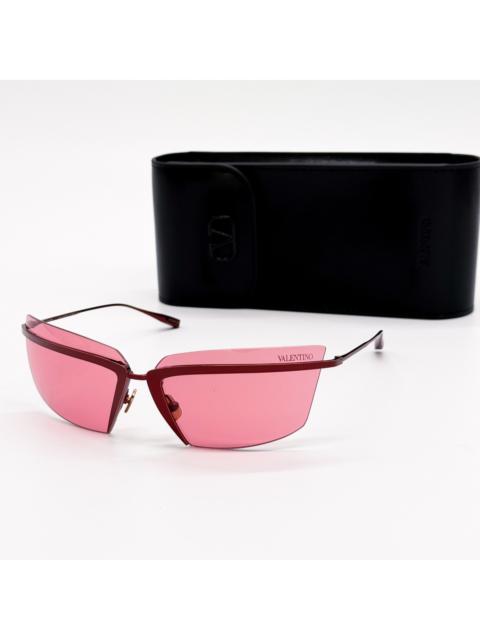 Valentino NEW VALENTINO SUNGLASSES WOMEN RED V-LURE VLS-130B EYEWEAR