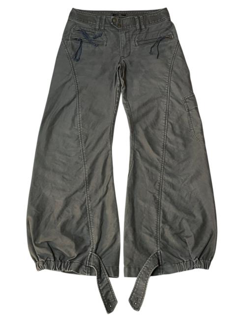 Other Designers GRAIL🔥JAPANESE BRAND MIN-RNA INC FLARED Y2K CARGO PANT