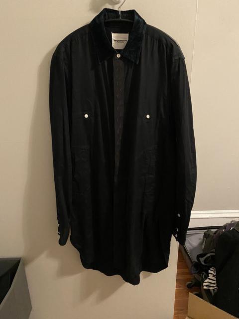 TAKAHIROMIYASHITA TheSoloist. 16aw velvet collar silk shirt