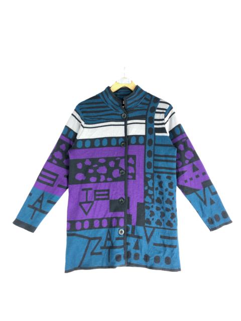 Other Designers Vintage - Vintage Navajo Tribal Fleece Jacket